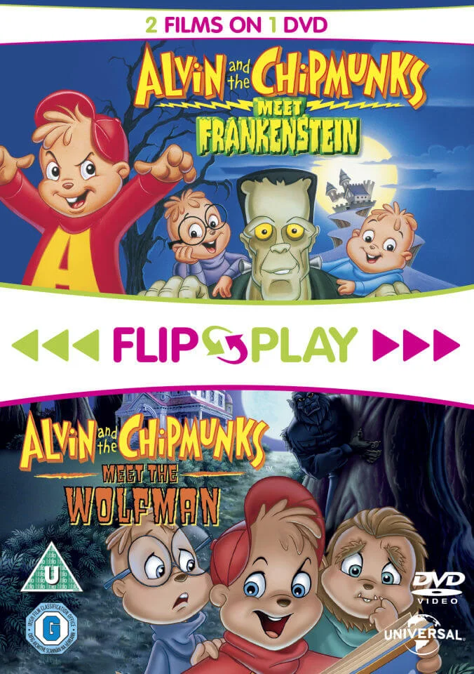 Alvin und die Chipmunks treffen Frankenstein / Alvin und die Chipmunks treffen den Wolfman (Flip and Play) Bild 1