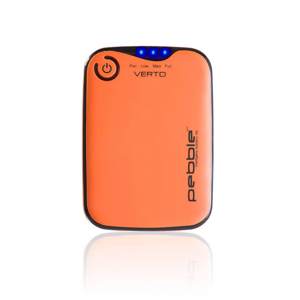 Veho Pebble Verto Portable Battery Back Up Power, 3700mah - Orange Bild 1