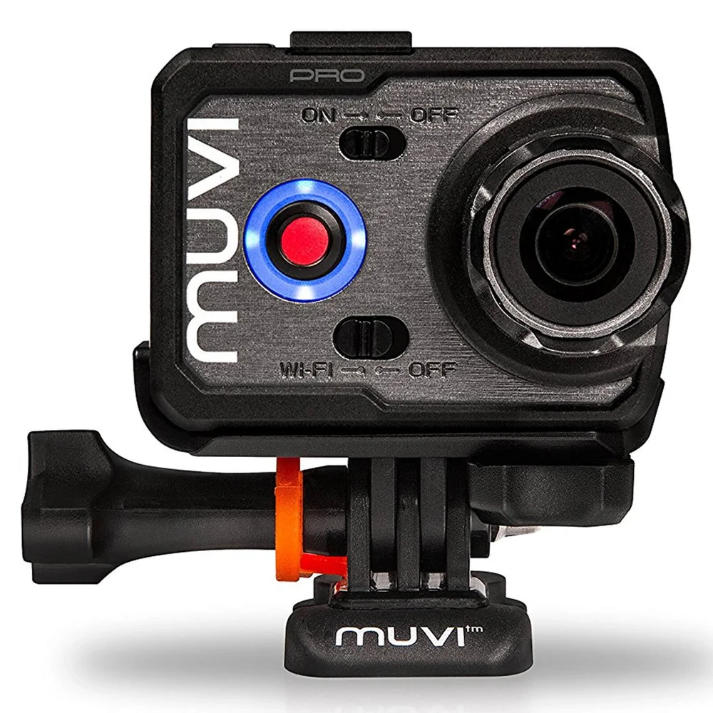 Veho Muvi K-Series Handsfree Camera with Wi-Fi, 1080p, 60fps, 100m Waterproof Case, 8GB Bundle Bild 1