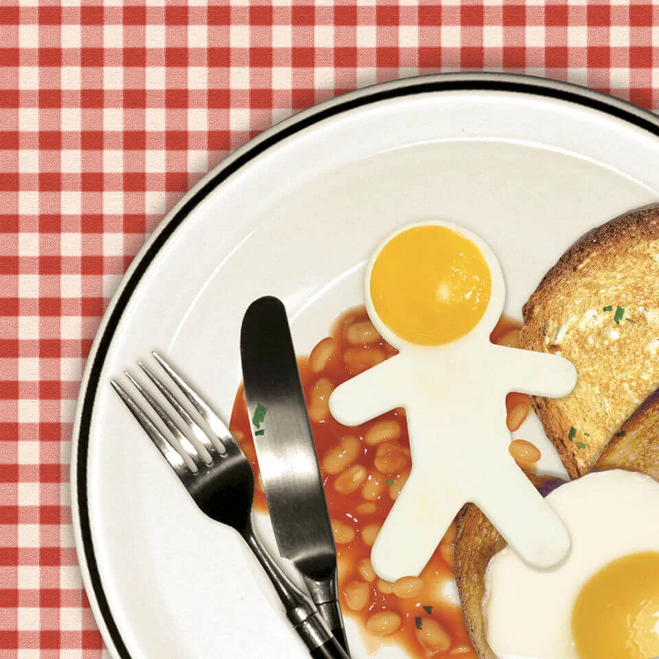 Mr Egg Head Silikon Ei-Kochen-Ringe Bild 1