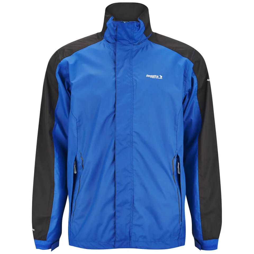 Regatta Men's Portman Waterproof ISOLITE Lightweight Jacket - Oxford Blue/Ash - S - Blau Bild 1