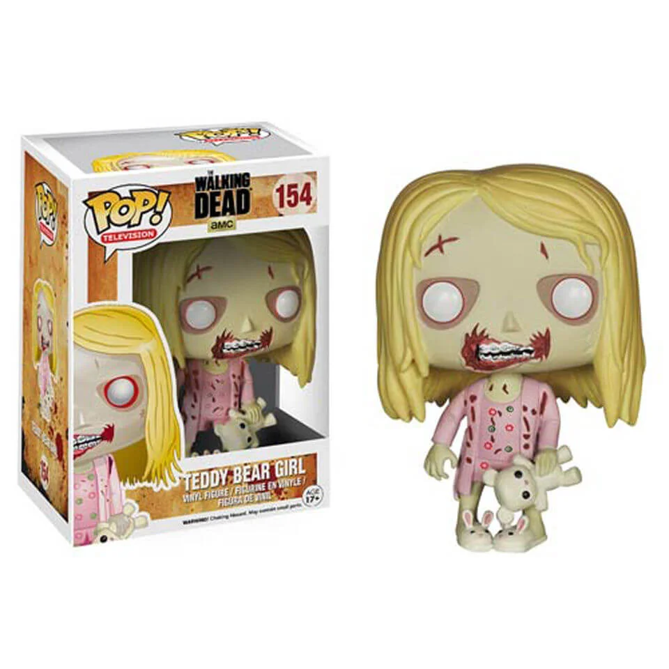 The Walking Dead Teddy Bear Girl Pop! Vinyl Figure Bild 1