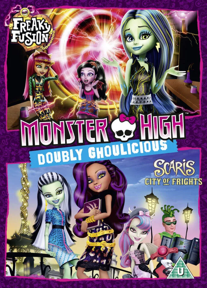 Monster High Doubly Ghoulicious Boxset (Includes Scaris: City of Frights & Freaky Fusion) Bild 1