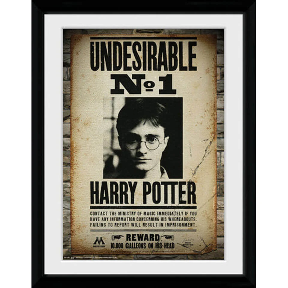 Harry Potter Undesirable No 1 - 30x40 Collector Prints Bild 1