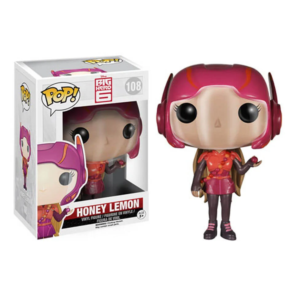 Disney Big Hero 6 Honey Lemon Pop! Vinyl Figure Bild 1