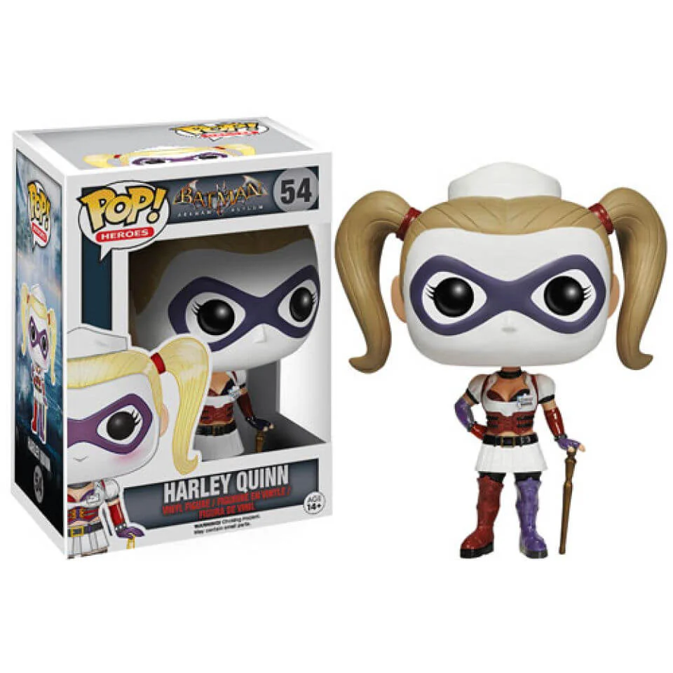 DC Comics Arkham Asylum Harley Quinn Funko Pop! Vinyl Figur Bild 1