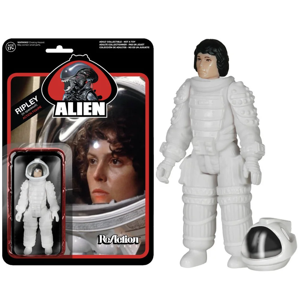 ReAction Alien Space Suit Ripley 3 3/4 Inch Action Figure Bild 1