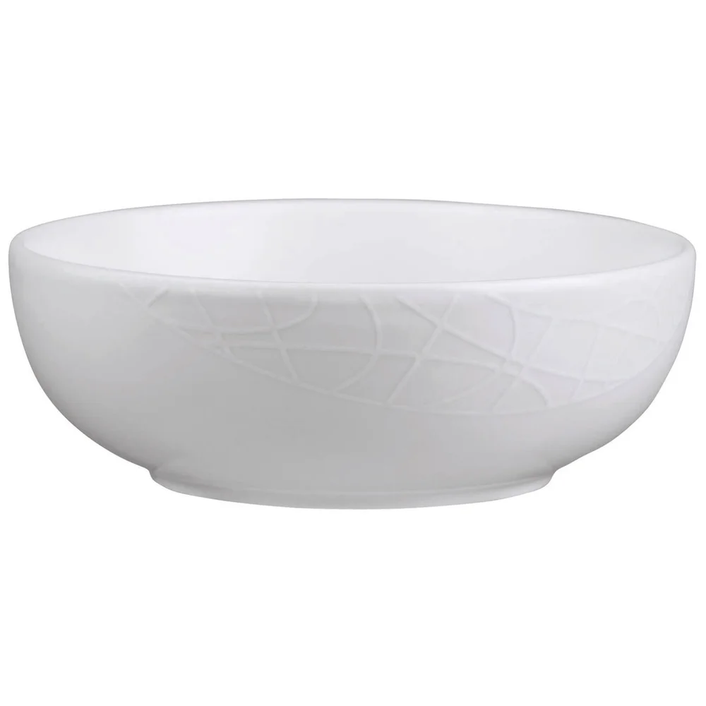 Jamie Oliver Cereal Bowls - White on White Bild 1