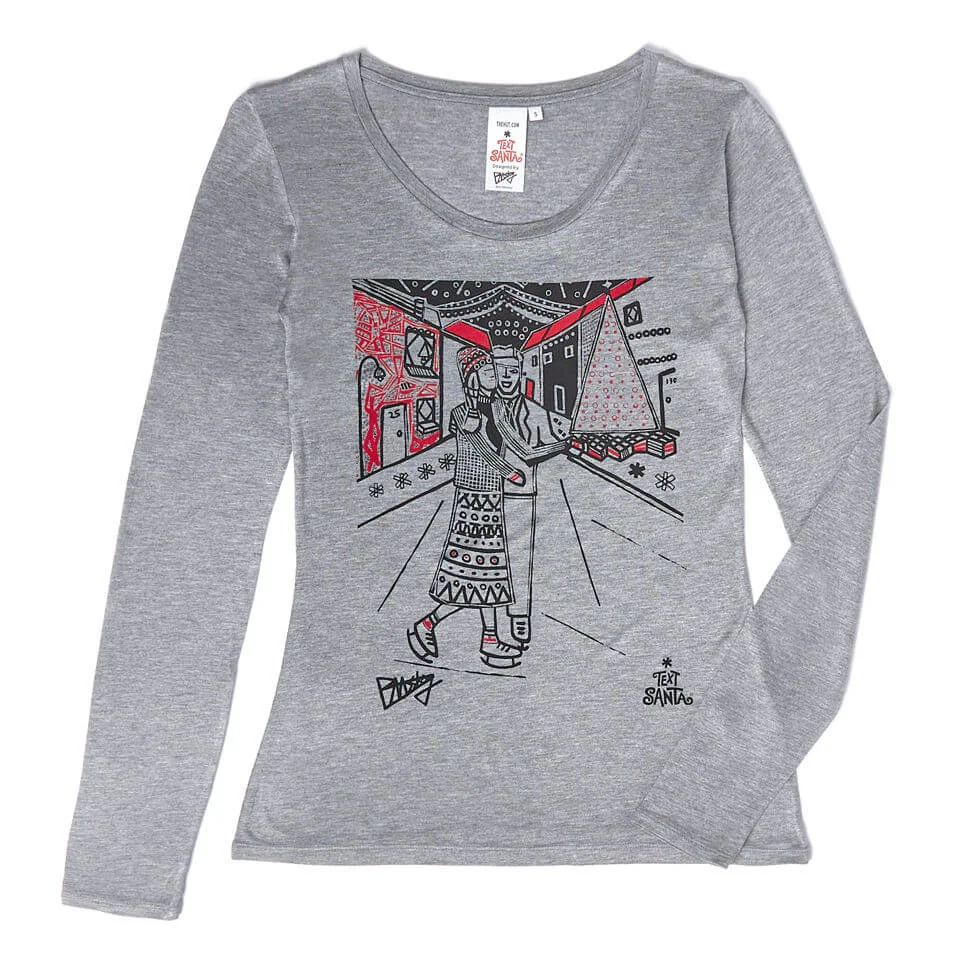Ben Mosely Women's Long Sleeved T-Shirt - Grey - XS/UK 8 Bild 1