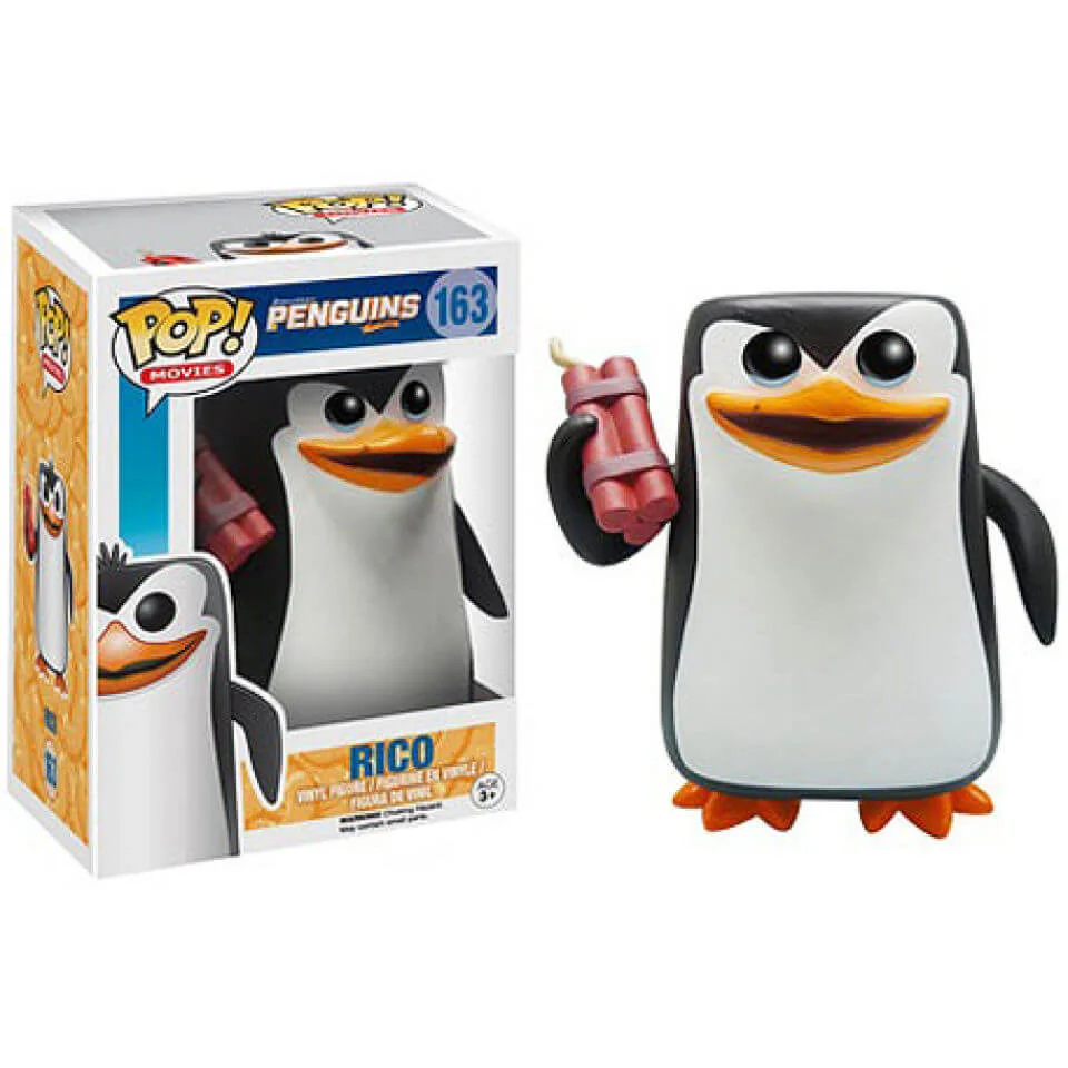 Penguins of Madagascar Rico Pop! Vinyl Figure Bild 1