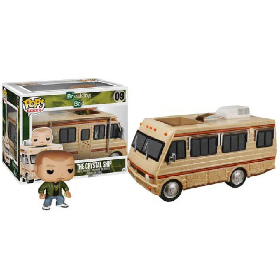 Breaking Bad The Crystal Ship RV with Jesse Pinkman Pop! Vinyl Vehicle Bild 1