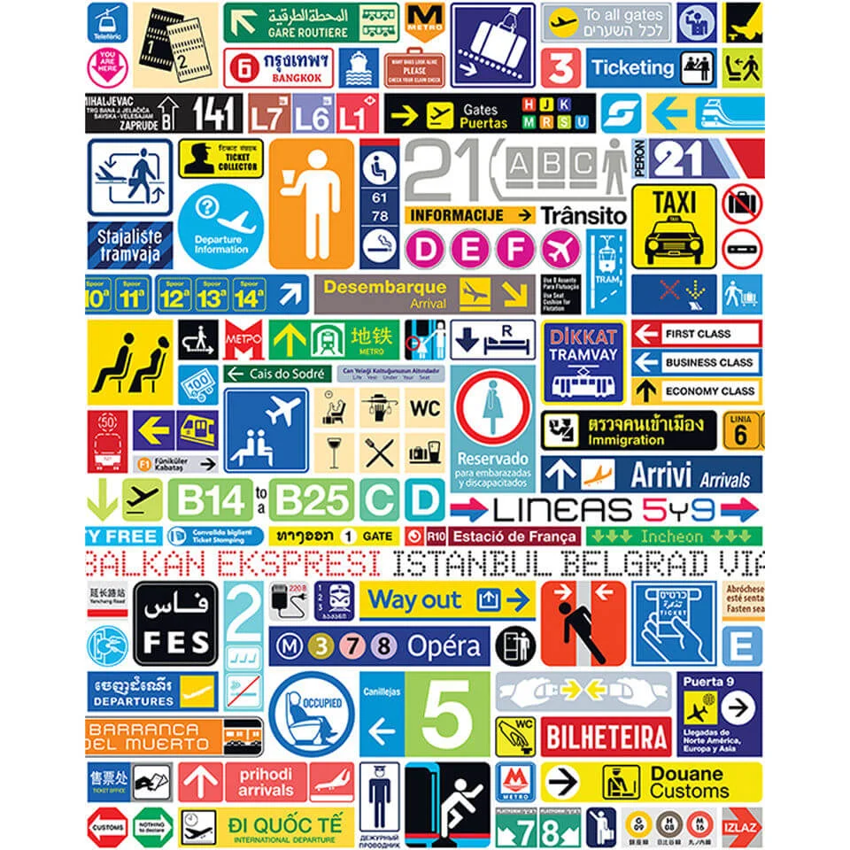 Troy Litten Transit Graphics Wall Art - 40x50cm Canvas Bild 1