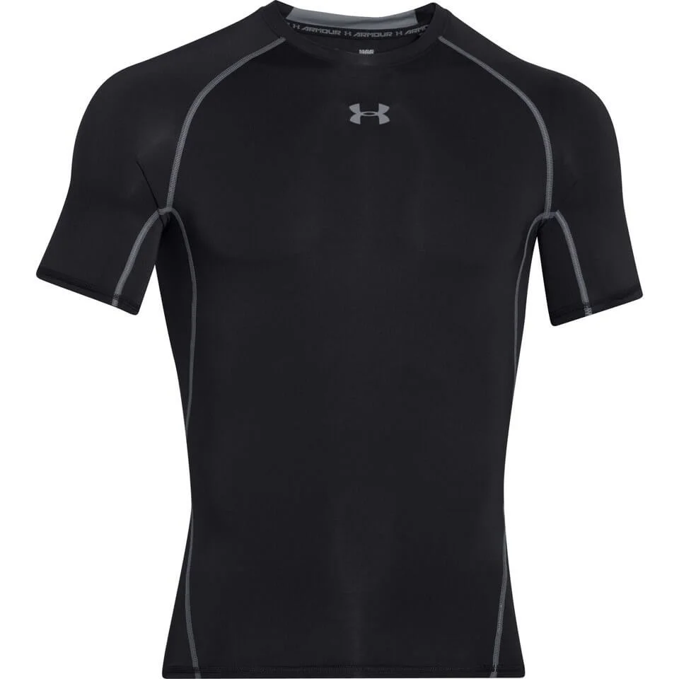 Under Armour Heat Gear Compression Top - S - Grau Bild 1