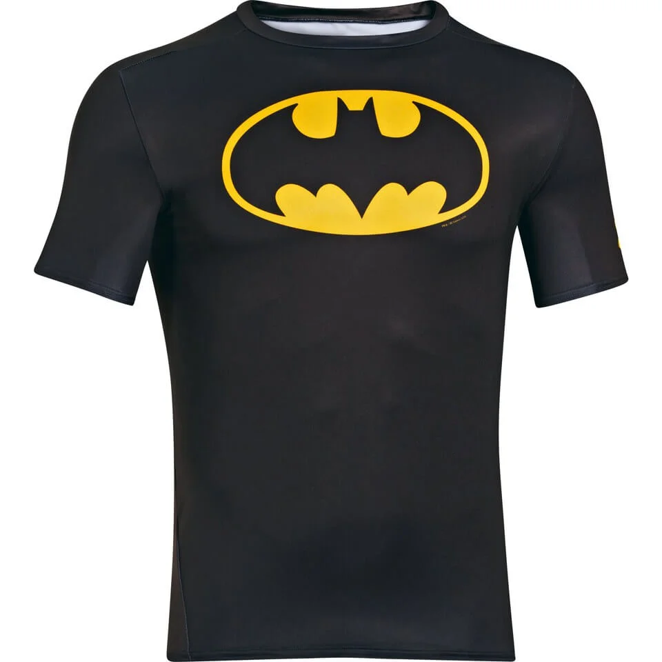 Under Armour Men's Transform Yourself Compression Top - Black/Yellow - S - Black/Yellow Bild 1