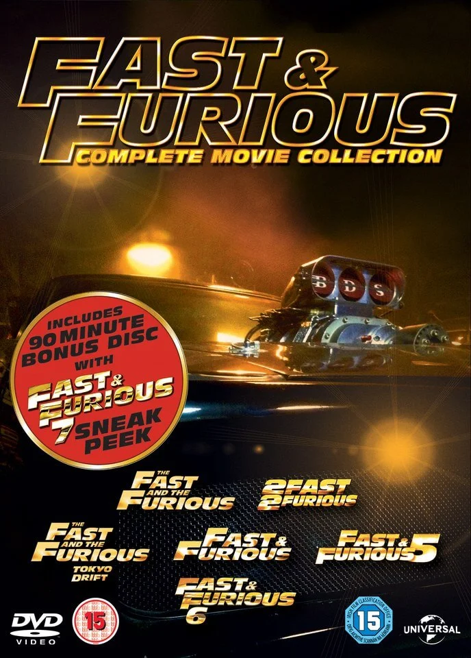 Fast & Furious 1-6 With Sneak Peek Bild 1