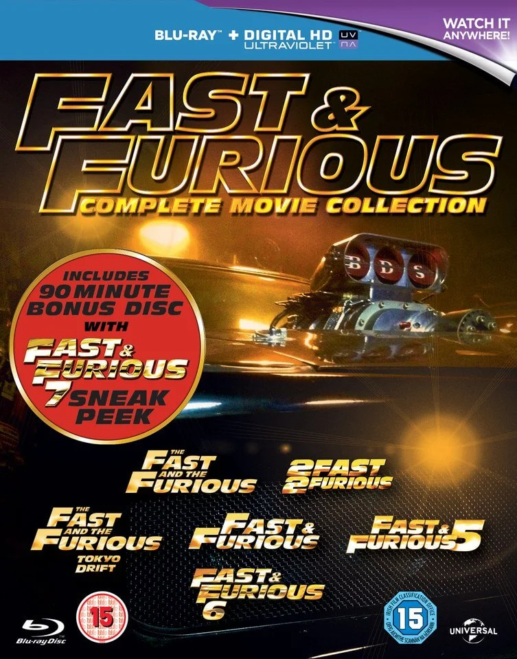 Fast & Furious 1-6 mit Sneak Peek Bild 1