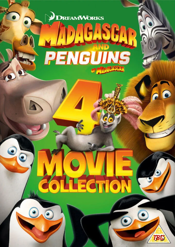 Penguins of Madagascar/Madagascar 1-3 Box Set Bild 1
