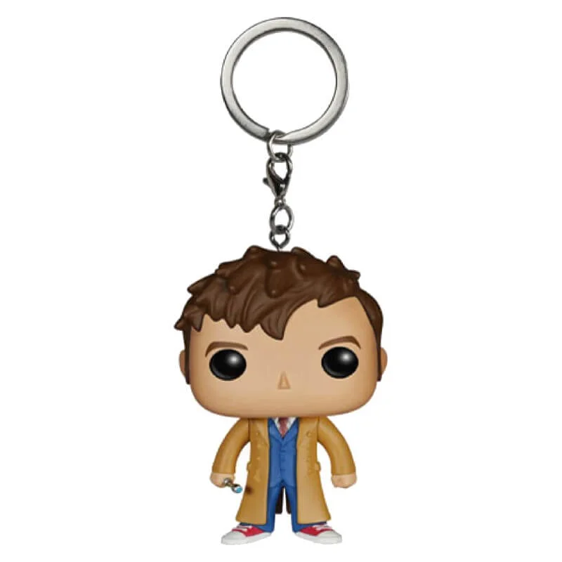 Doctor Who 10th Doctor Pocket Pop! Schlüsselanhänger Bild 1