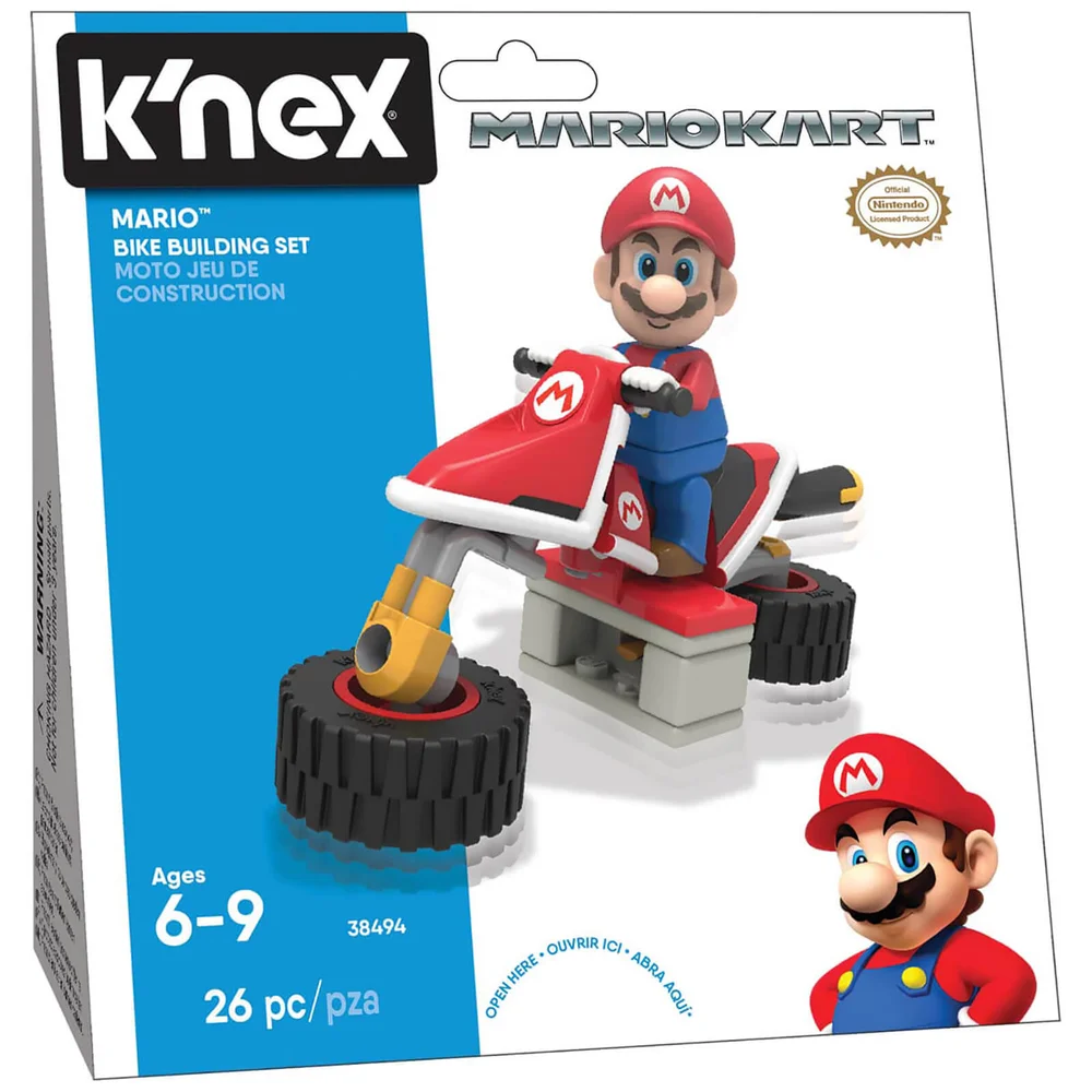 K'NEX Mario Kart: Mario Hover Bike Building Set (38494) Bild 1