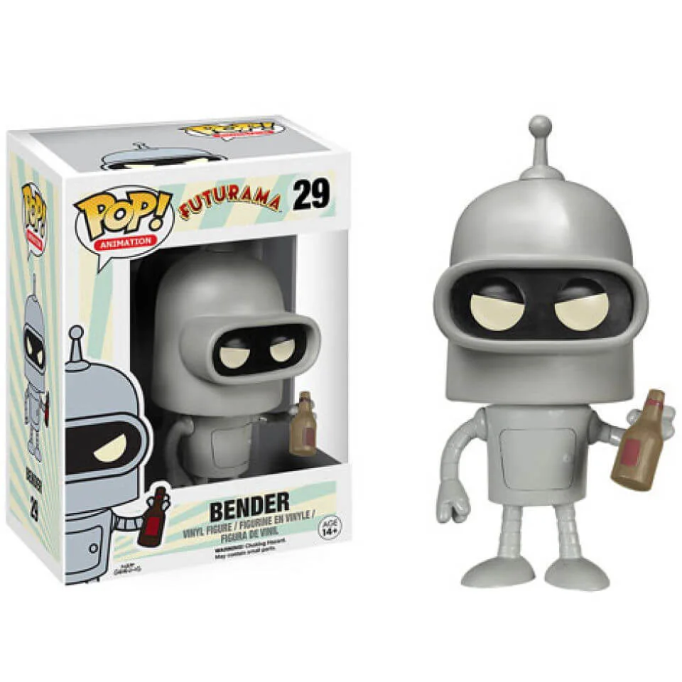 Futurama Bender Pop! Vinyl Figur Bild 1