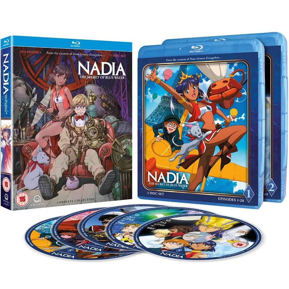 Nadia: Secret Of The Blue Water - Complete Series Collection Bild 1