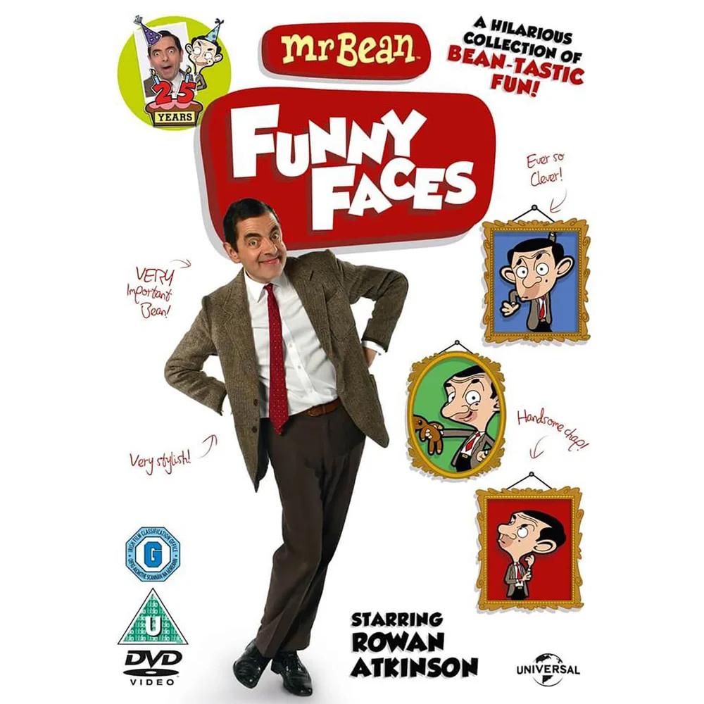 Mr Bean Funny Faces Bild 1