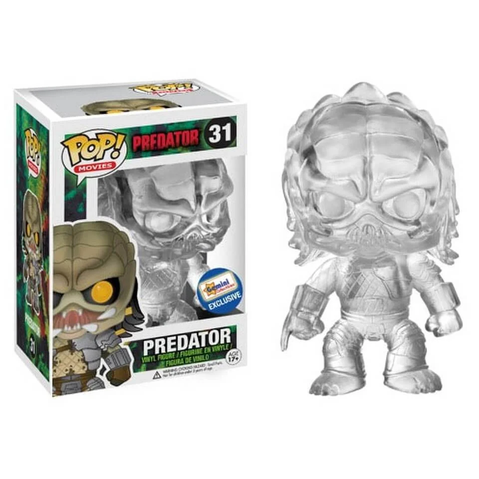 Predator Clear Predator Exclsuive Pop! Vinyl Figure Bild 1