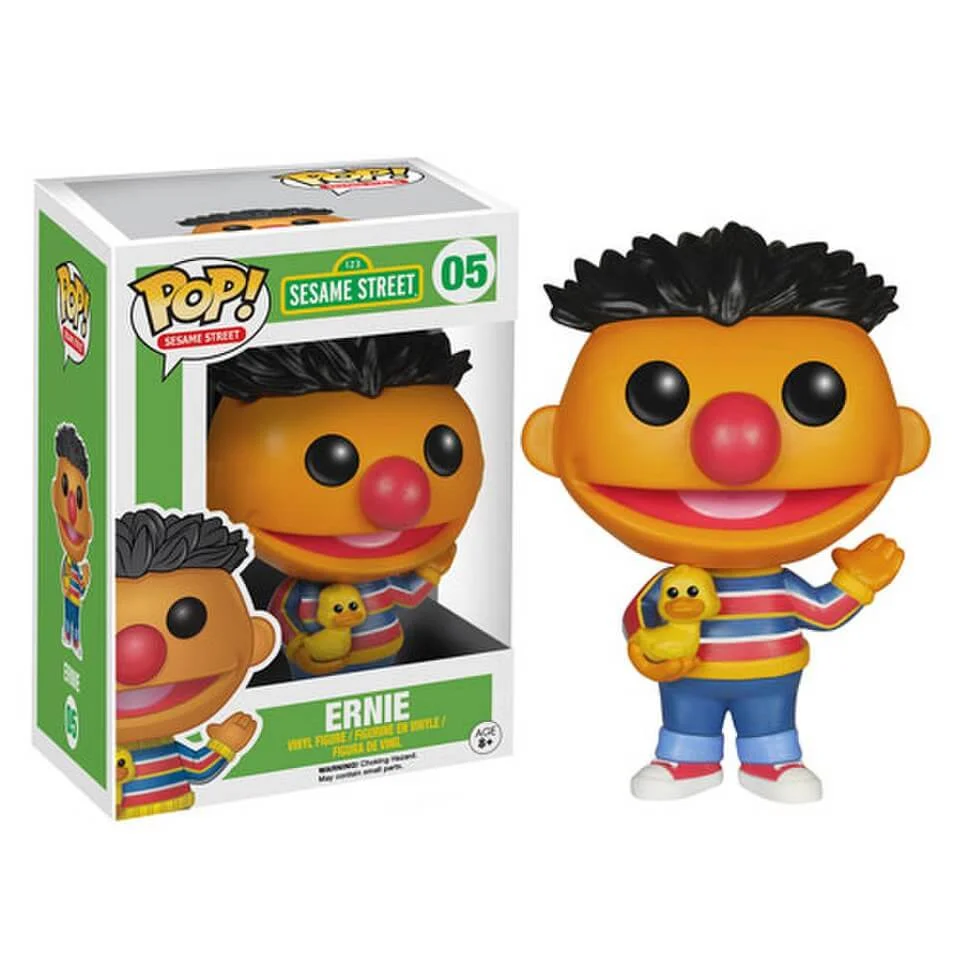 Sesame Street Ernie Pop! Vinyl Figure Bild 1