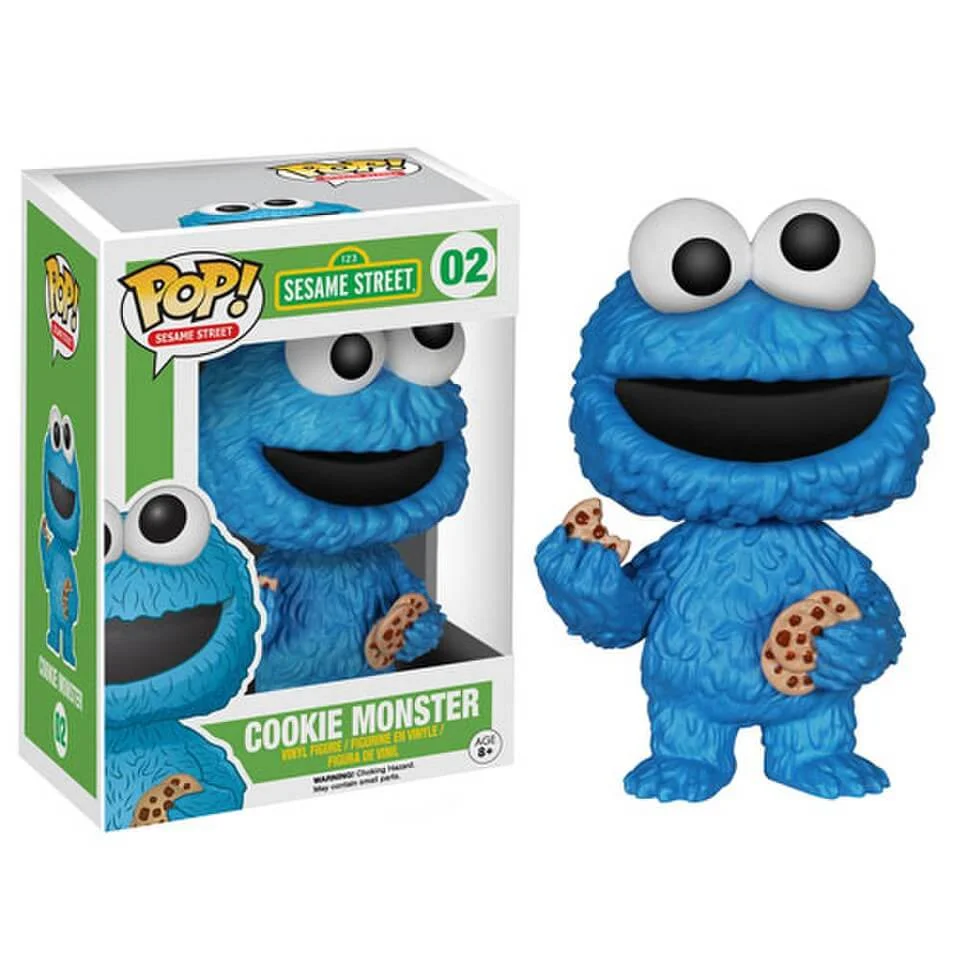 Sesamstraße Cookie Monster Pop! Vinyl Figur Bild 1