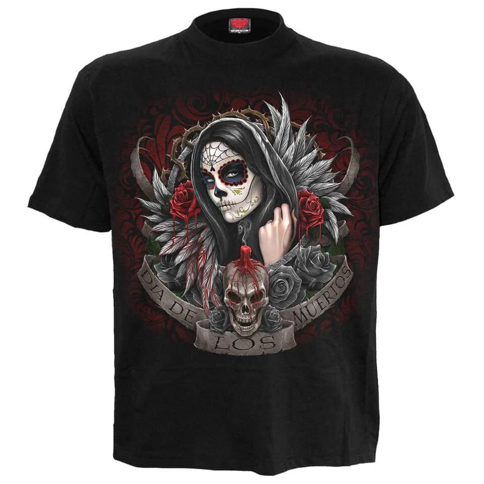 Spiral Men's Muertos Días T-Shirt - Black - M - Schwarz Bild 1
