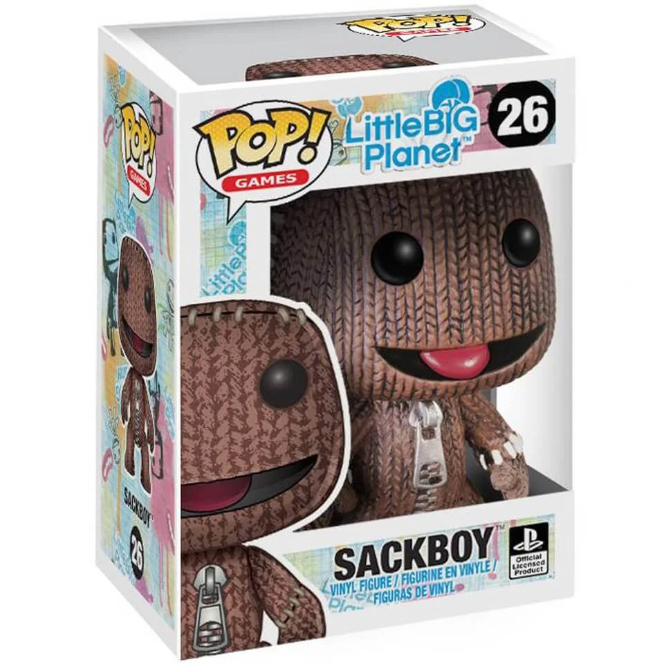 Little Big Planet Sack Boy Pop! Vinyl Figure Bild 1