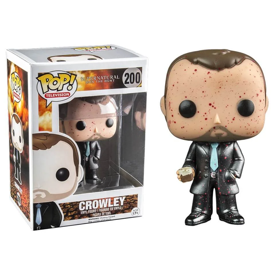 Supernatural Crowley Bloody Exclusive Pop! Vinyl Figure Bild 1