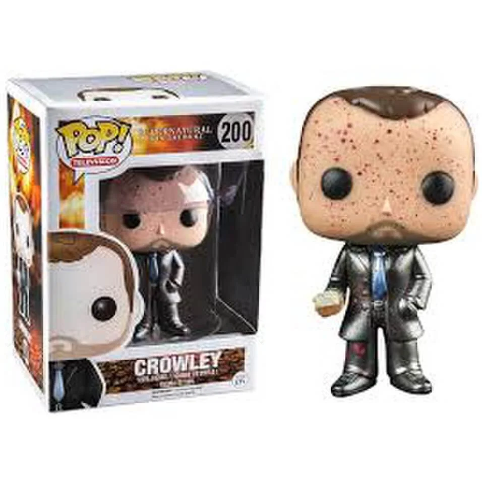 Supernatural Crowley Bloody Metallic Exclusive Pop! Vinyl Figure Bild 1