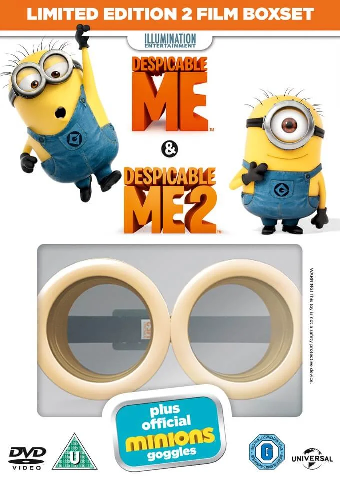 Despicable Me 1 & 2 Minion Limited Edition Goggles Bild 1