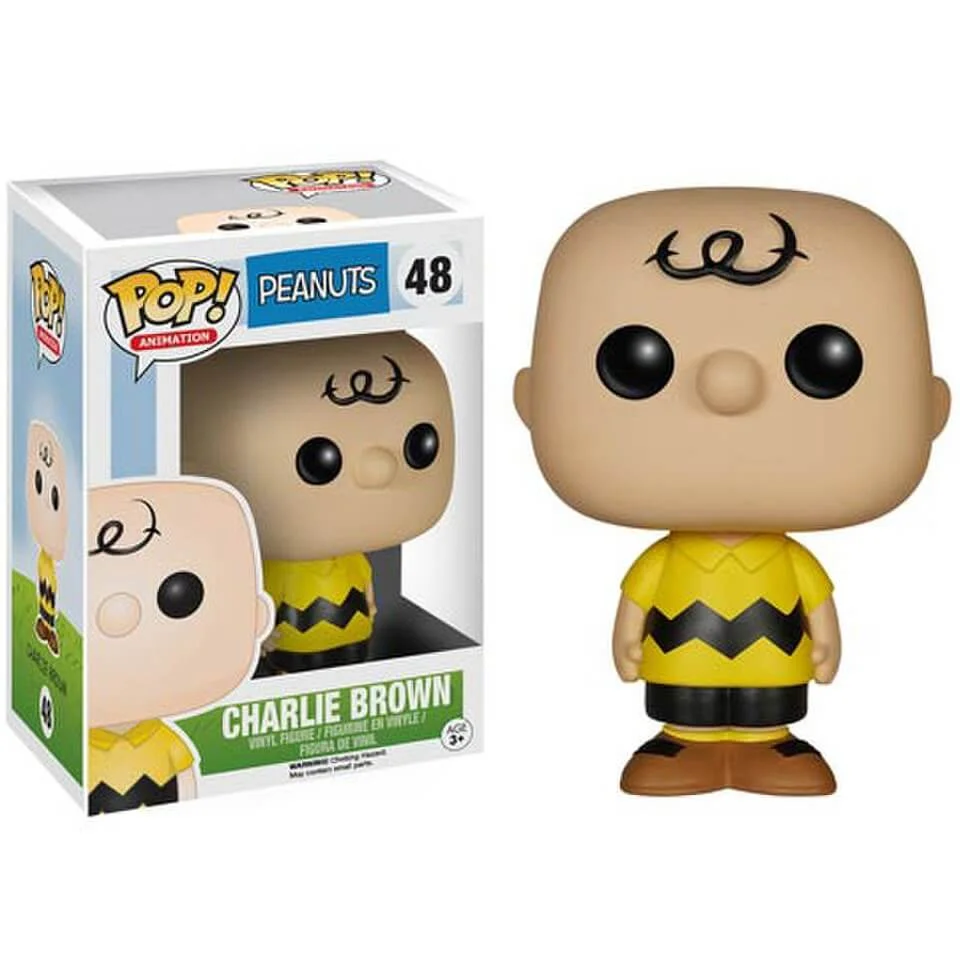 Die Peanuts Charlie Brown Funko Pop! Vinyl Figur Bild 1