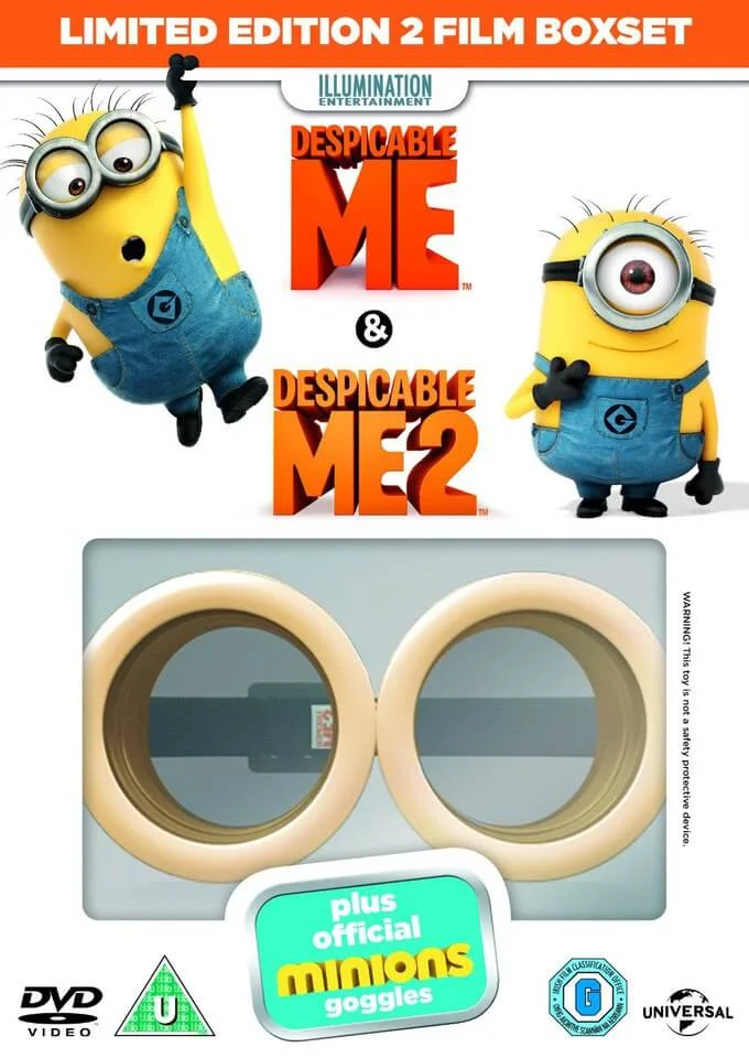 Despicable Me 1 & 2 Minion Limited Edition Goggles Bild 1