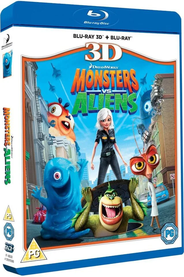 Monsters vs Aliens 3D (Includes 2D version) Bild 1