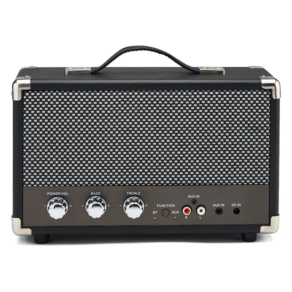 GPO Retro Westwood Bluetooth Speaker - Black Bild 1
