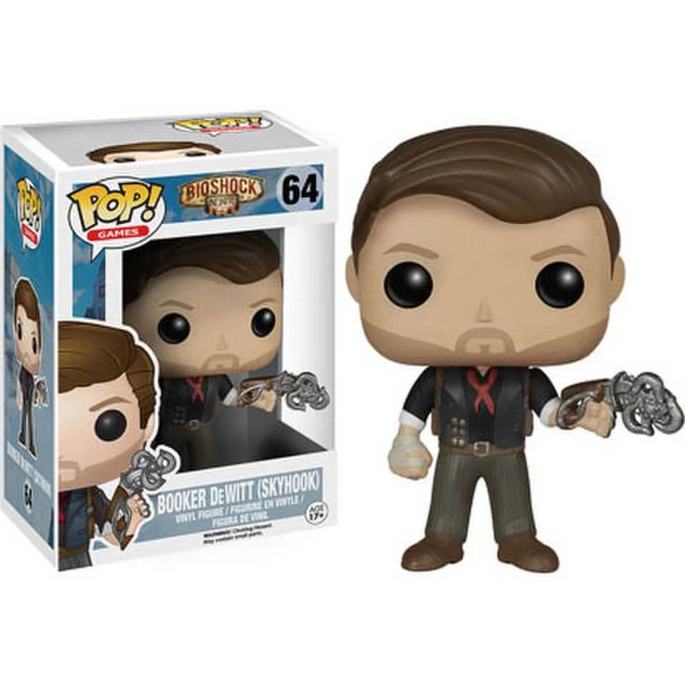 BioShock Infinite Booker DeWitt mit Sky-Hook Pop! Vinylfigur Bild 1