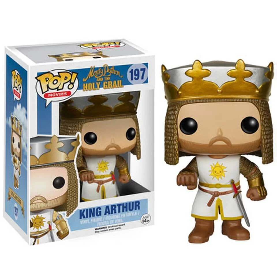 Monty Python - Die Ritter der Kokosnuss King Arthur Funko Pop! Figur Bild 1