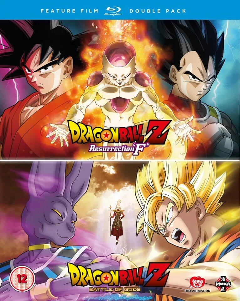 Dragon Ball Z The Movie Double Pack: Battle Of Gods / Resurrection of F Bild 1