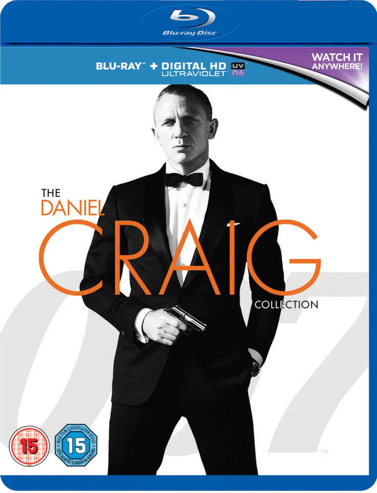 Daniel Craig 007 Triple Pack - Casino Royale / Quantum of Solace / Skyfall (Includes HD UltraViolet Copy) Bild 1