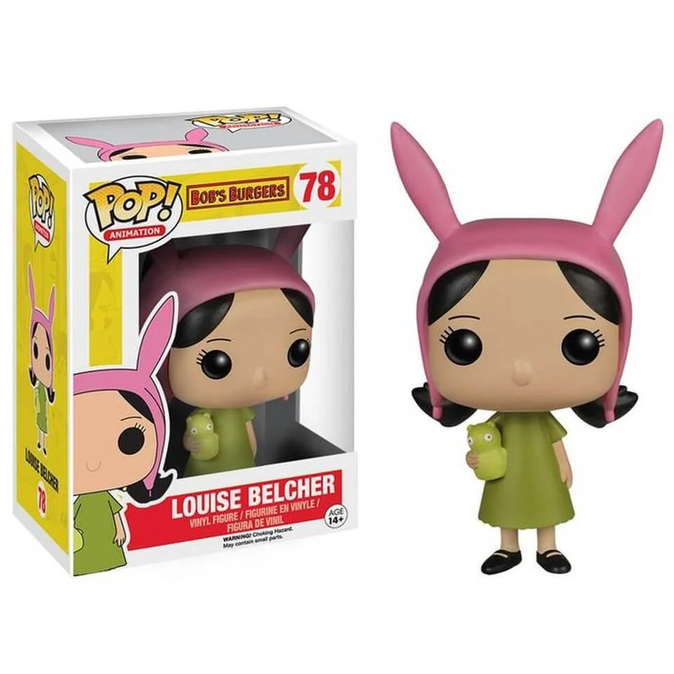 Bob's Burgers Louise Belcher Pop! Vinyl Figur Bild 1