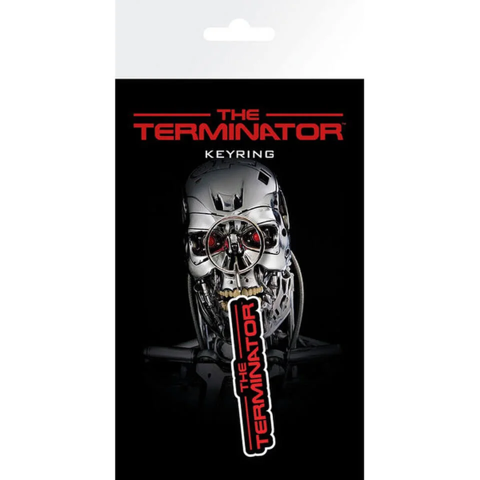 Schlüsselanhänger mit Terminator Logo Bild 1