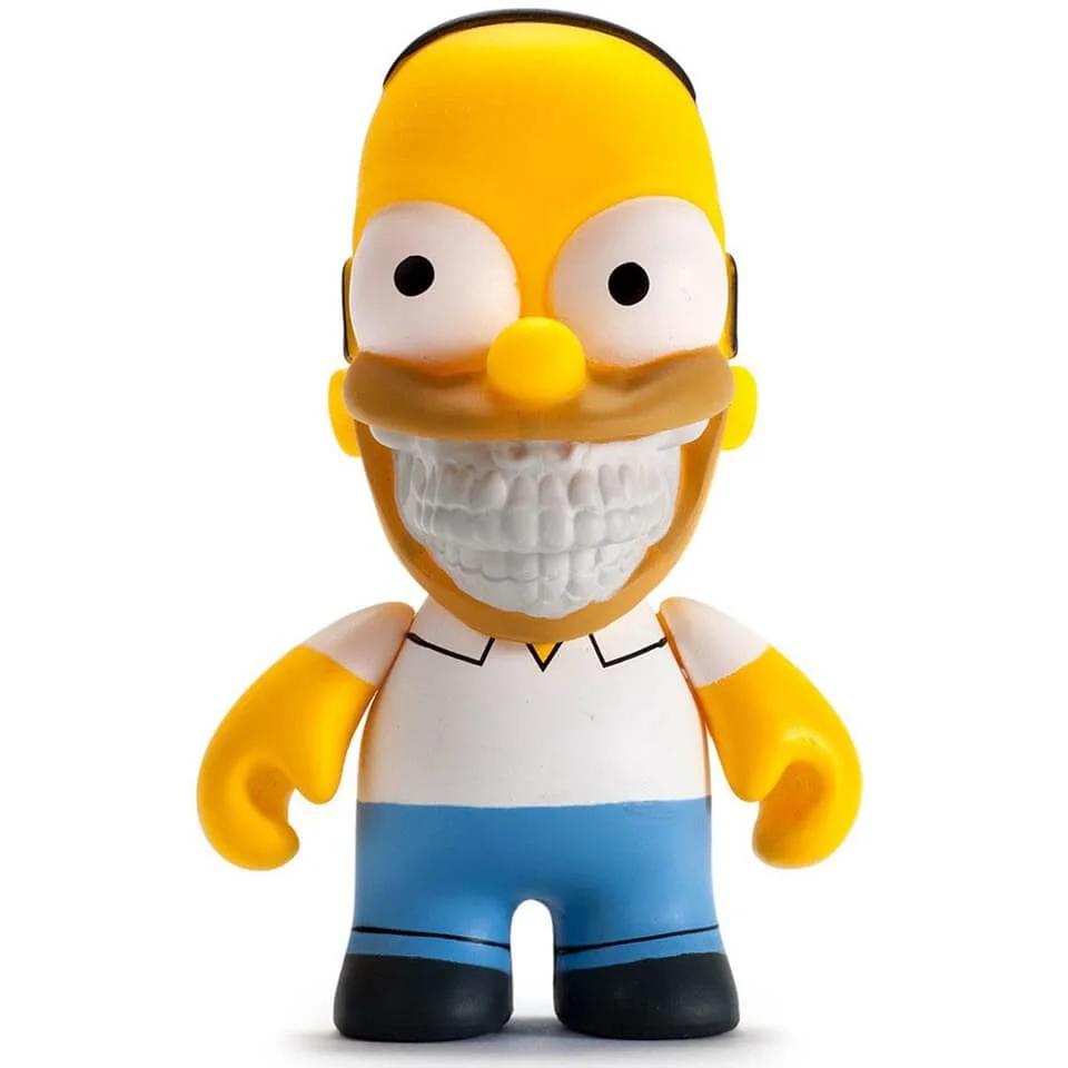 Simpsons Vinyl Figur Bart Grin by Ron English Bild 1