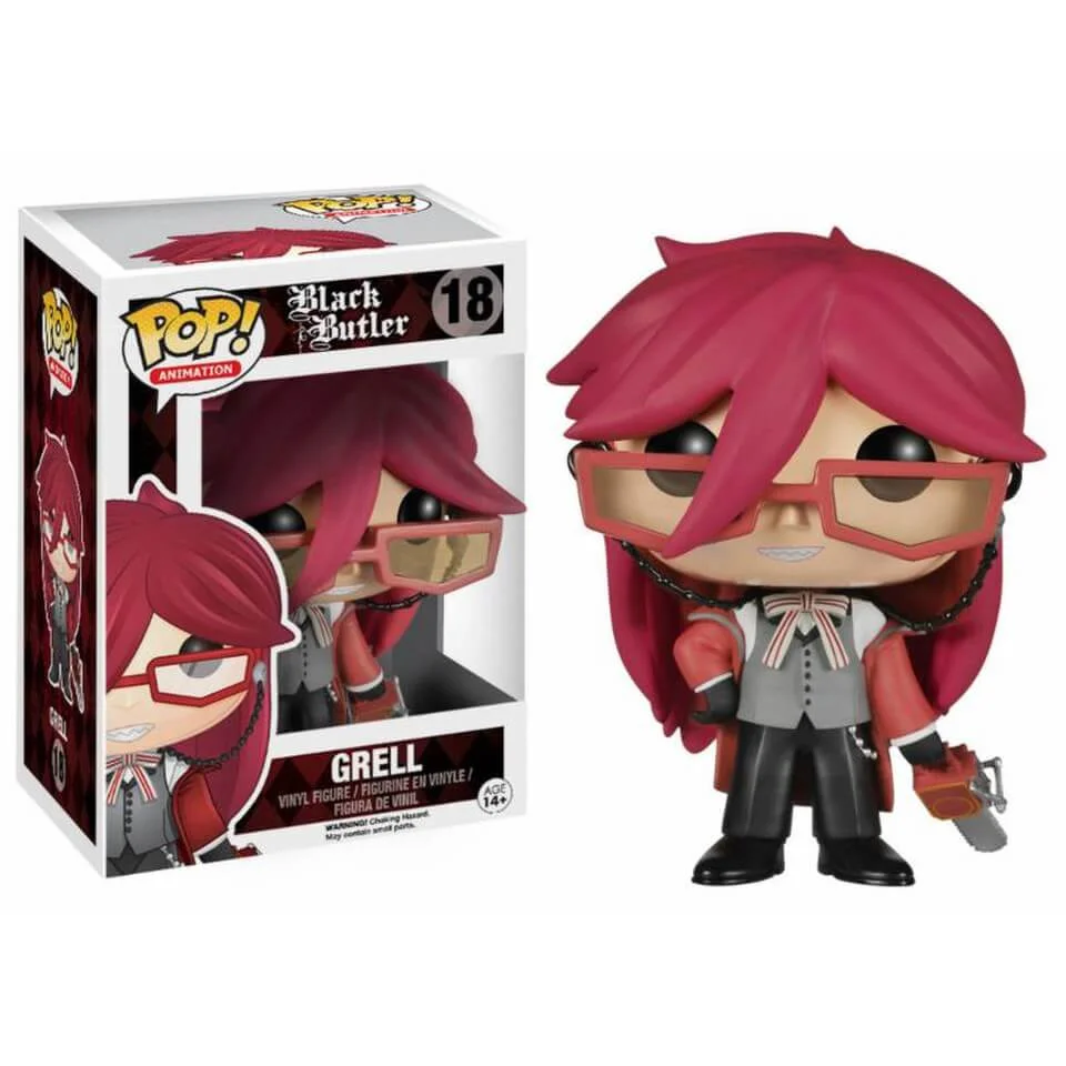 Black Butler Grell Funko Pop! Vinyl Figur Bild 1