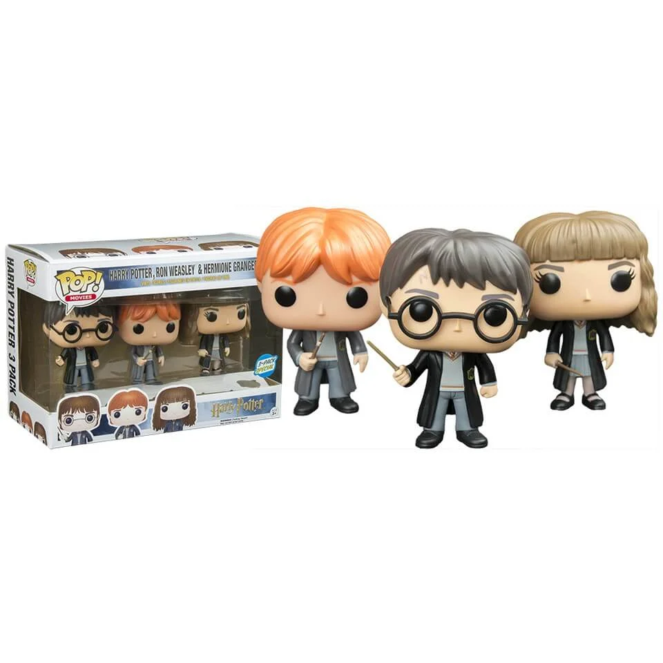 Harry Potter Limited Edition Pop! Vinyl Figure 3-Pack Bild 1