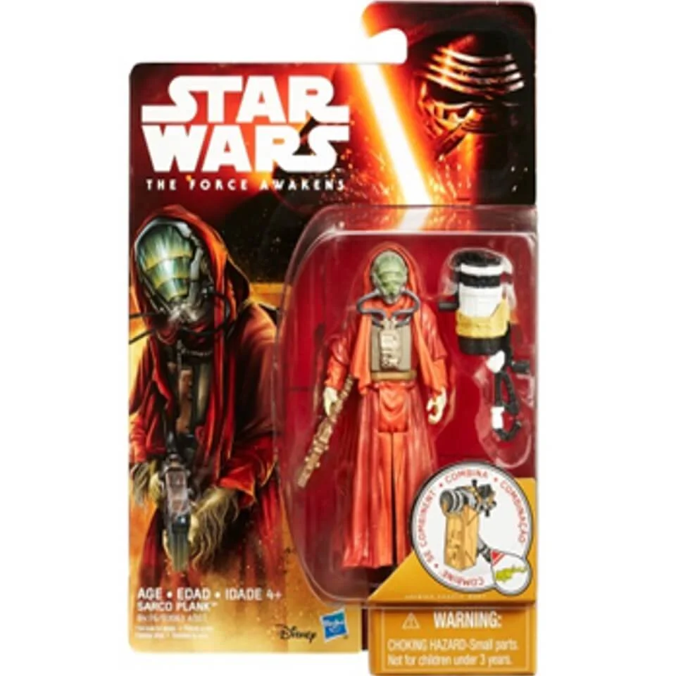 Star Wars The Force Awakens Sarco Plank 4 Inch Action Figure Bild 1