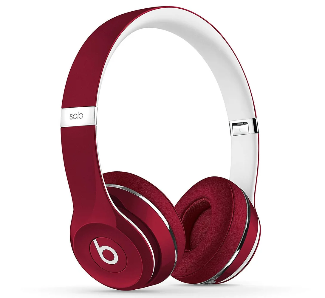 Beats by Dr. Dre: Solo2 Luxe Edition On-Ear Headphones - Burgundy Bild 1