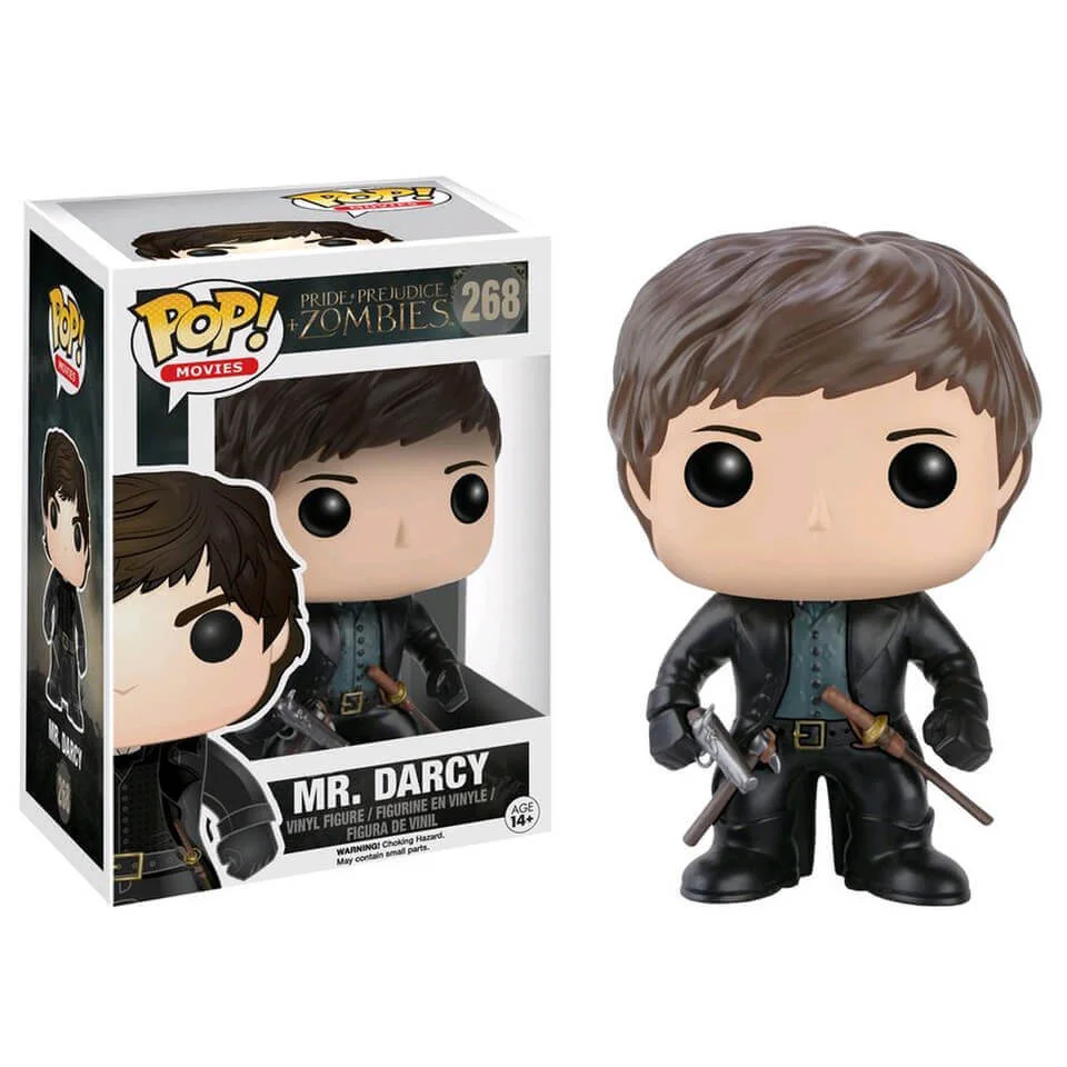 Pride, Prejudice + Zombies Mr. Darcy Funko Pop! Vinyl Figur Bild 1
